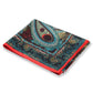 Alvaro Castagnino Women Maroon & Blue Unisex Printed Stole