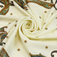 Alvaro Castagnino Women Brown & Cream Unisex Printed Stole