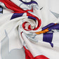 Alvaro Castagnino Women White & Maroon Unisex Printed Stole