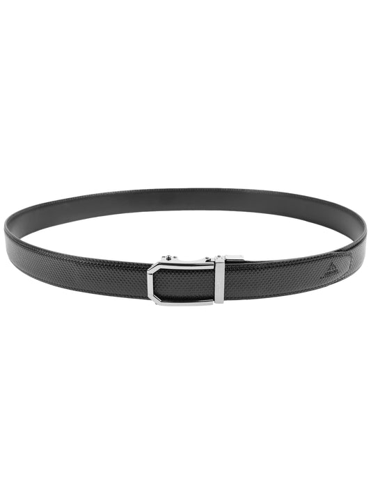 Alvaro Castagnino Men Leather Auto Lock Buckle Free Adjustable Belt
