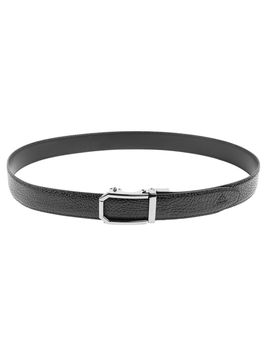 Alvaro Castagnino Men Leather Auto Lock Buckle Free Adjustable Belt