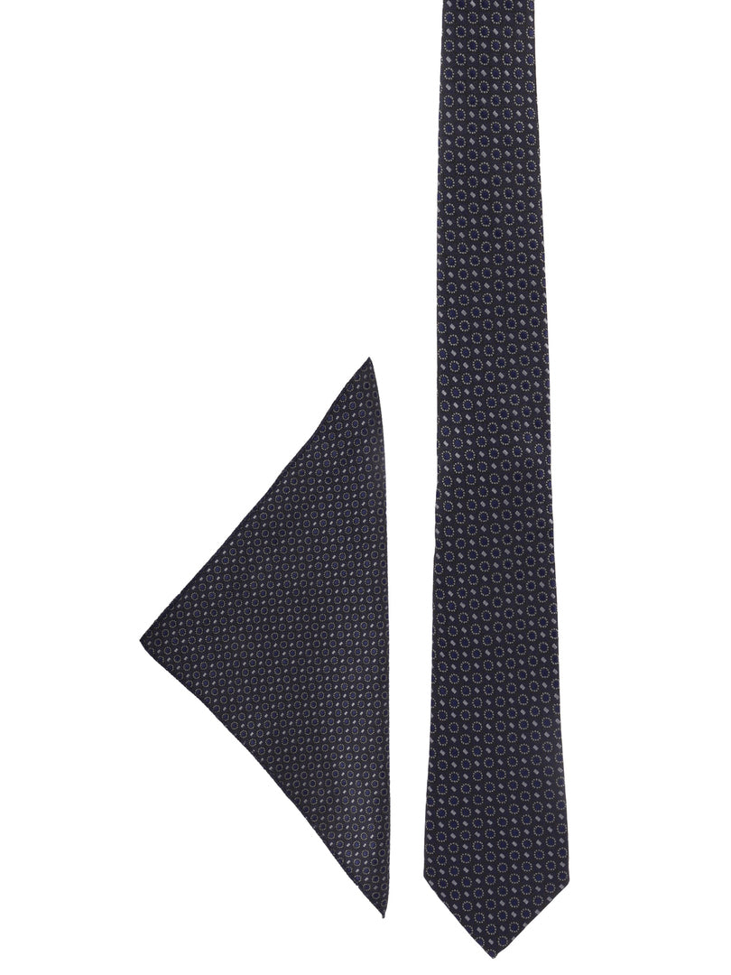 Alvaro Castagnino Men Blue & Grey Accessory Gift Set