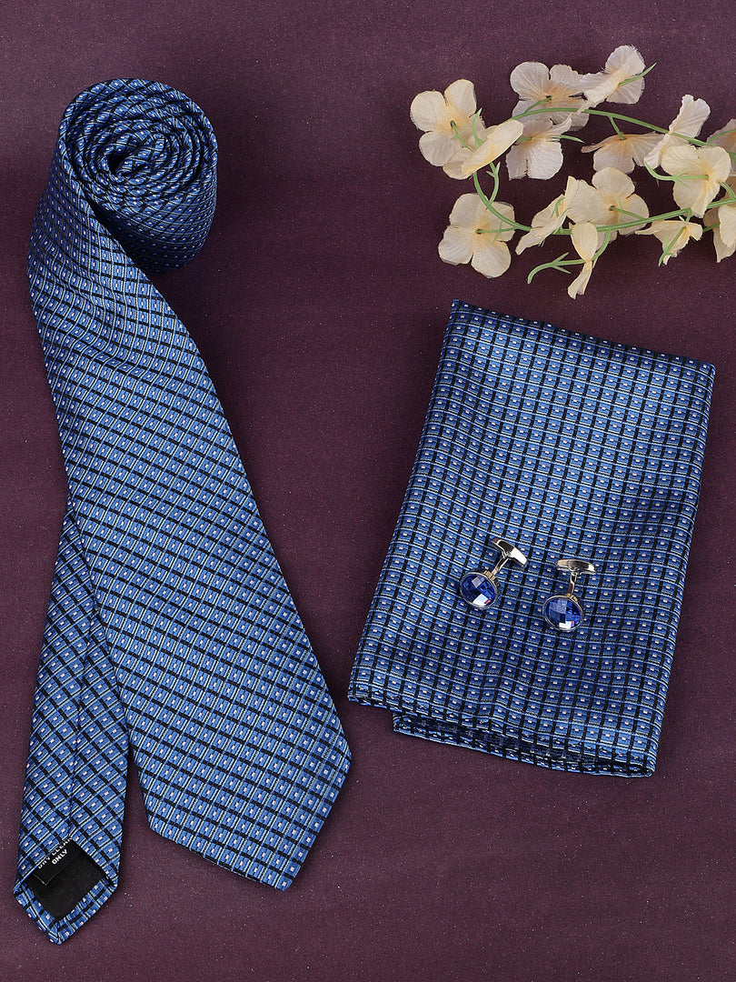 Alvaro Castagnino Men Blue Accessory Gift Set