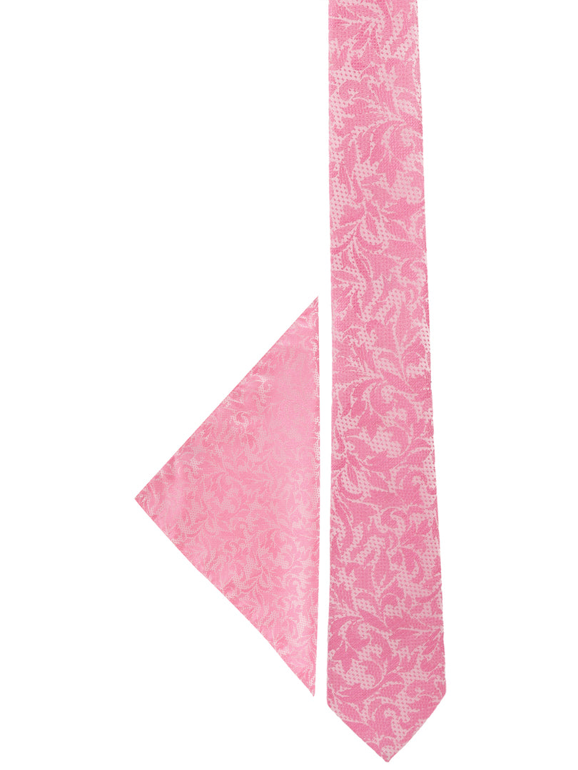 Pink Floral/Paisley Patterned Accessory Gift Set