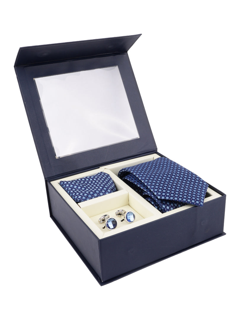 Alvaro Castagnino Men Blue Accessory Gift Set