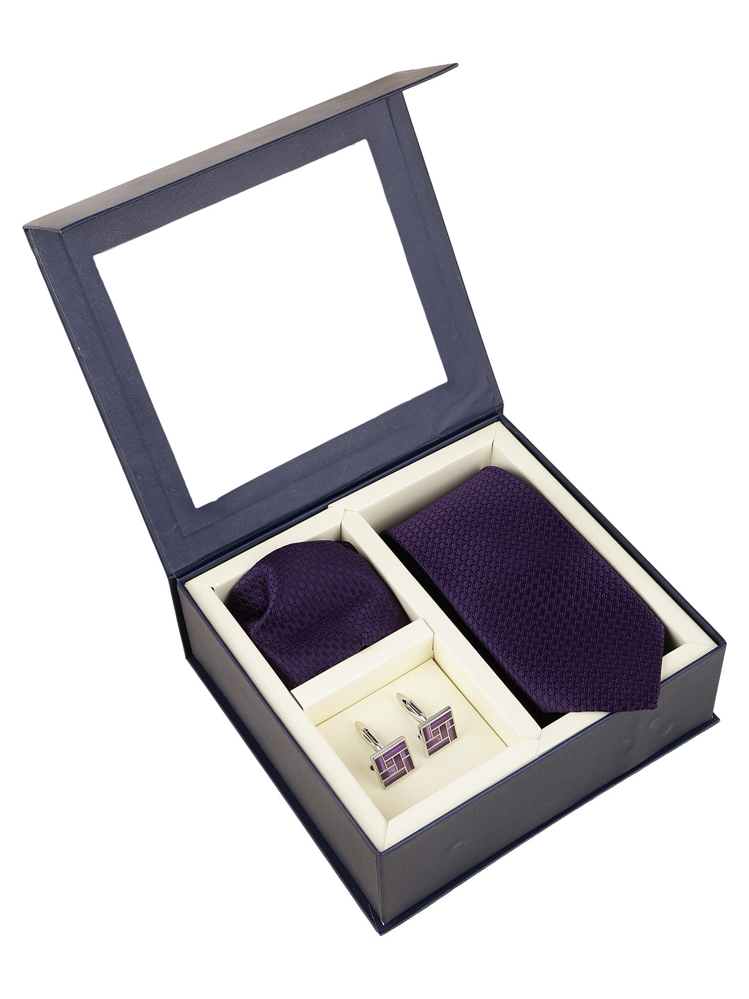 Alvaro Castagnino Men Purple Accessory Gift Set