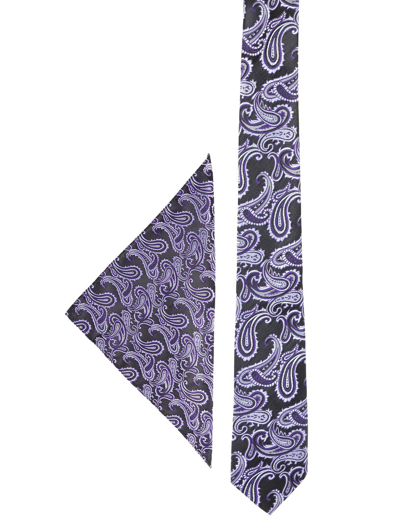 Alvaro Castagnino Men Purple & Black Accessory Gift Set