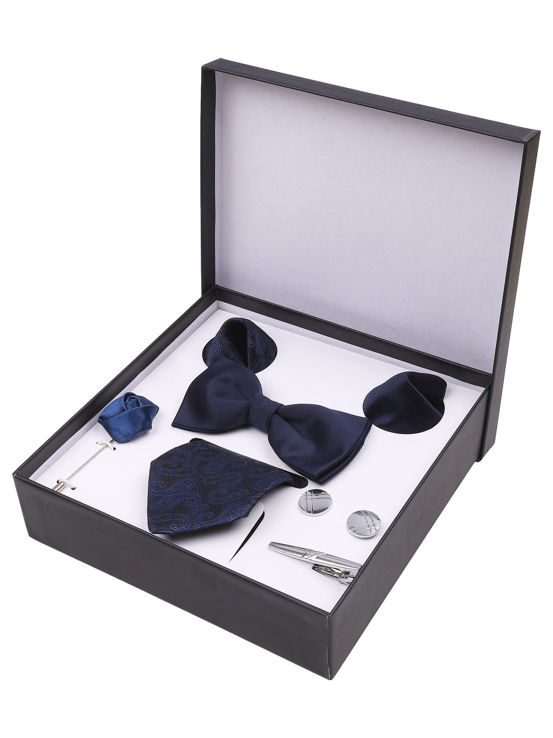 Alvaro Castagnino Men Blue & Black Accessory Gift Set