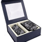 Alvaro Castagnino Men Black & Grey Colour Accessory Gift Set