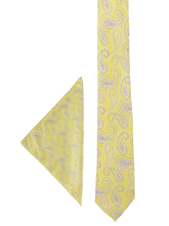 Yellow Paisley Tie Gift Set