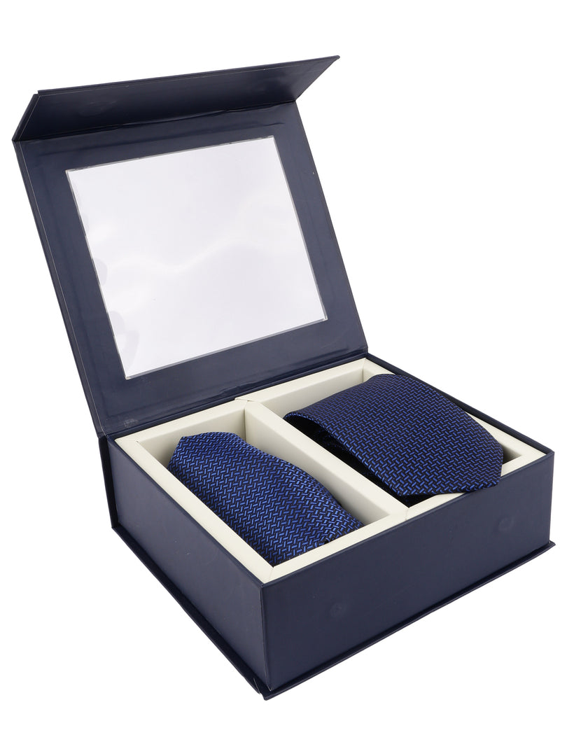 Alvaro Castagnino Men Blue Colour Accessory Gift Set