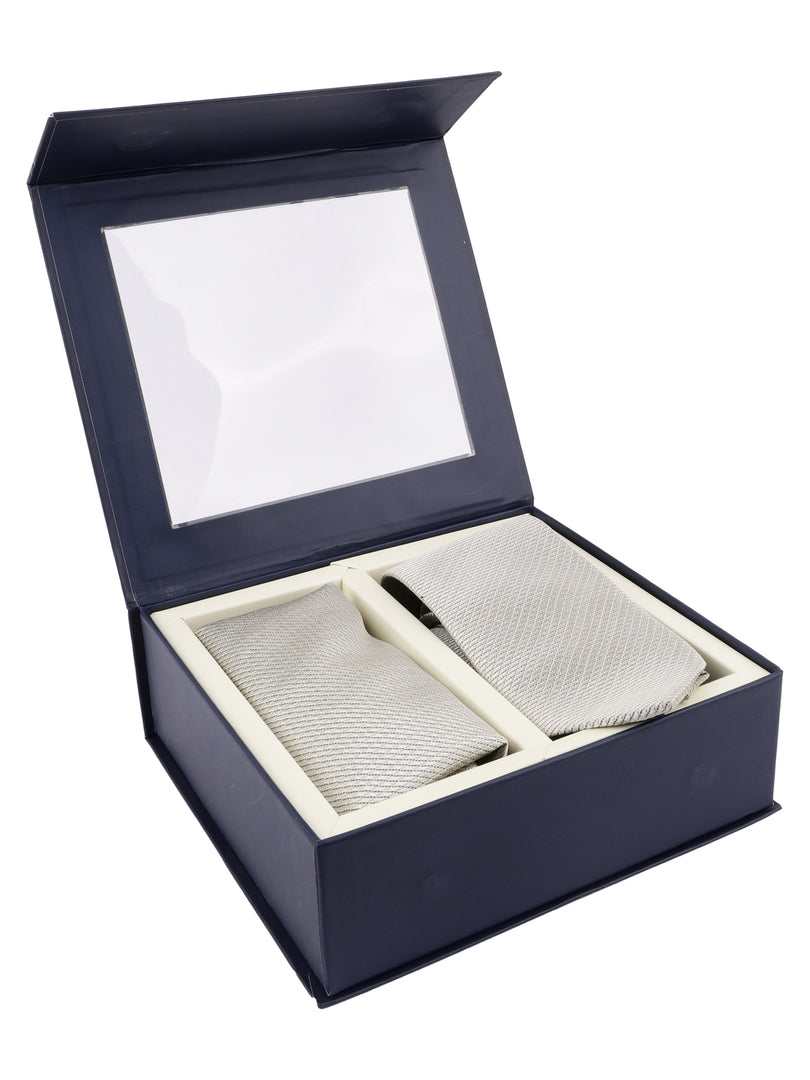 Alvaro Castagnino Men Cream Colour Accessory Gift Set