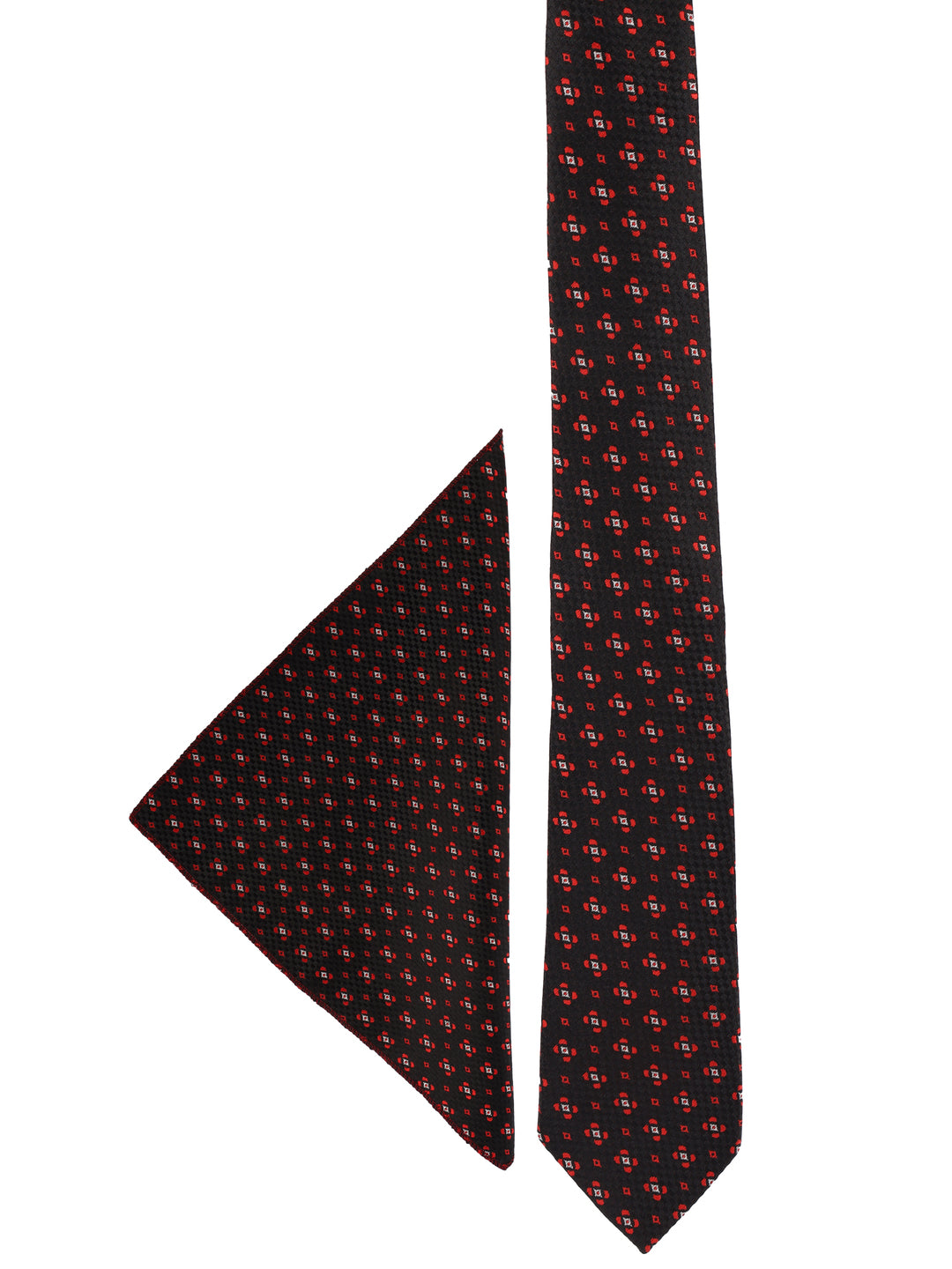 Alvaro Castagnino Men Black & Maroon Colour Accessory Gift Set