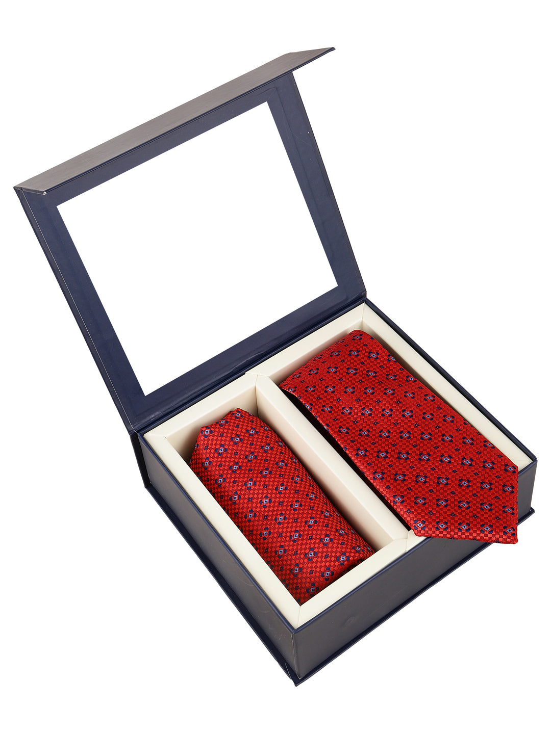 Alvaro Castagnino Men Maroon & Blue Colour Accessory Gift Set