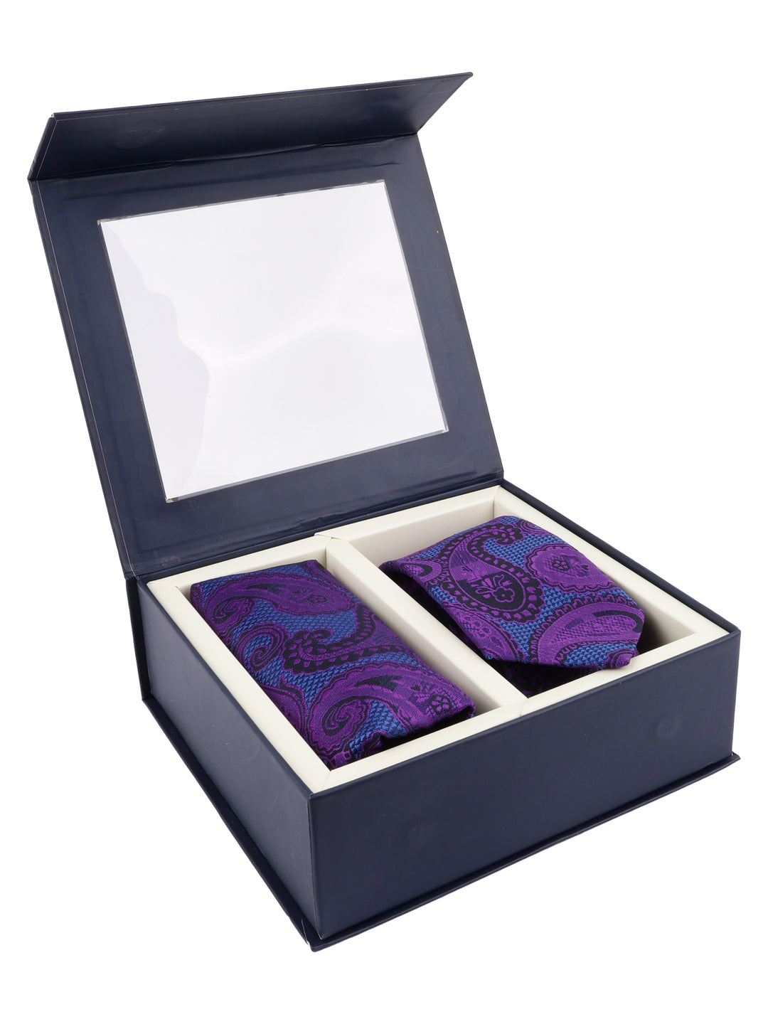 Alvaro Castagnino Men Purple Colour Accessory Gift Set