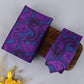 Alvaro Castagnino Men Purple Colour Accessory Gift Set