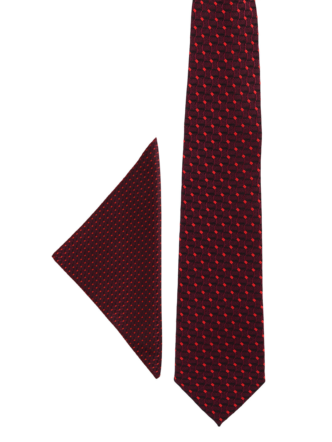 Alvaro Castagnino Men Maroon Colour Accessory Gift Set