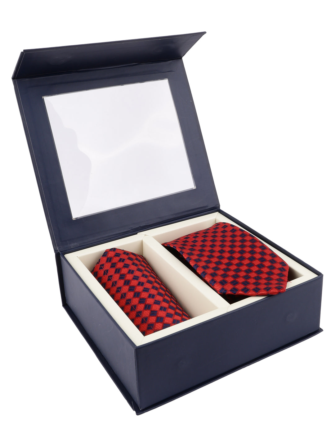 Alvaro Castagnino Men Red & Blue Colour Accessory Gift Set