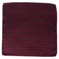 Alvaro Castagnino Men Maroon Colour Silk Accessory Gift Set