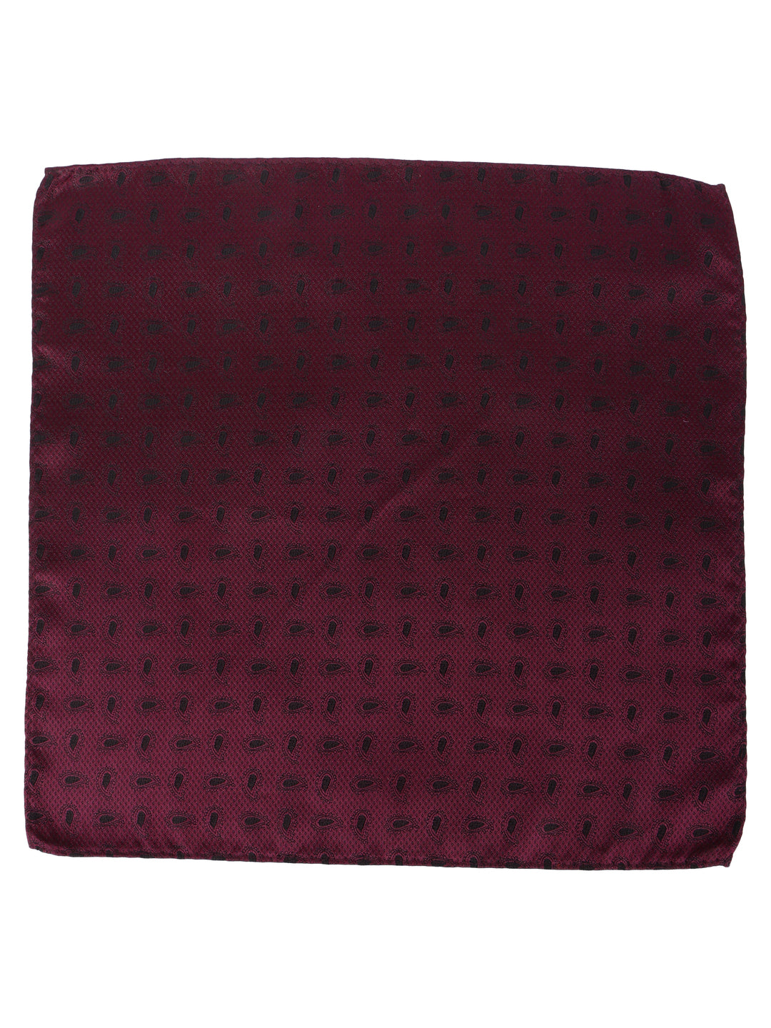 Alvaro Castagnino Men Maroon Colour Silk Accessory Gift Set