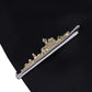 Alvaro Castagnino Men Silver Classic Tie Pin