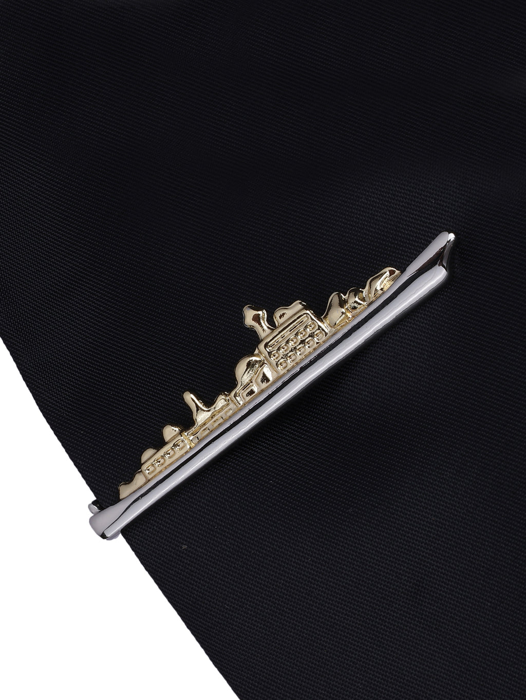 Alvaro Castagnino Men Silver Classic Tie Pin