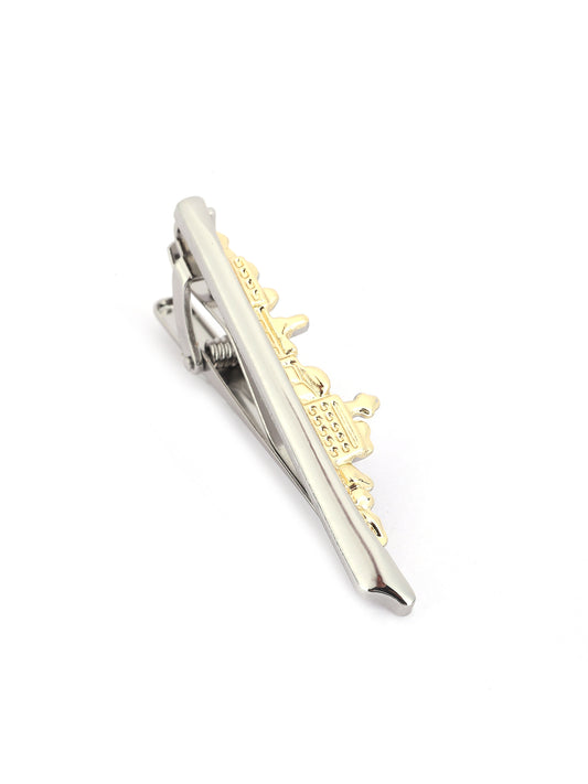 Alvaro Castagnino Men Silver Classic Tie Pin