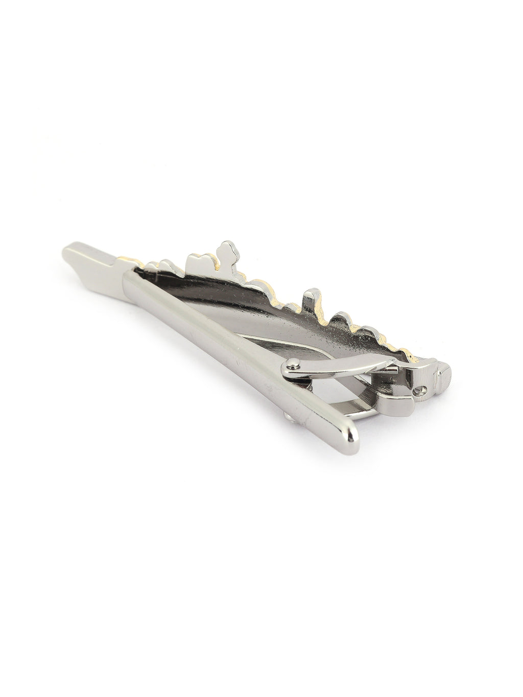 Alvaro Castagnino Men Silver Classic Tie Pin