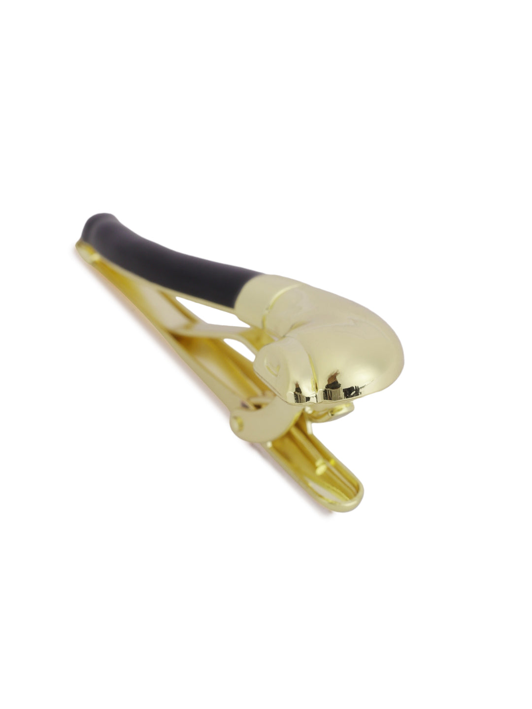 Alvaro Castagnino Men Golden & Black Classic Tie Pin