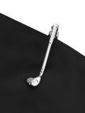 Alvaro Castagnino Men Silver Classic Tie Pin