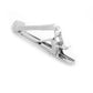 Alvaro Castagnino Men Silver Classic Tie Pin