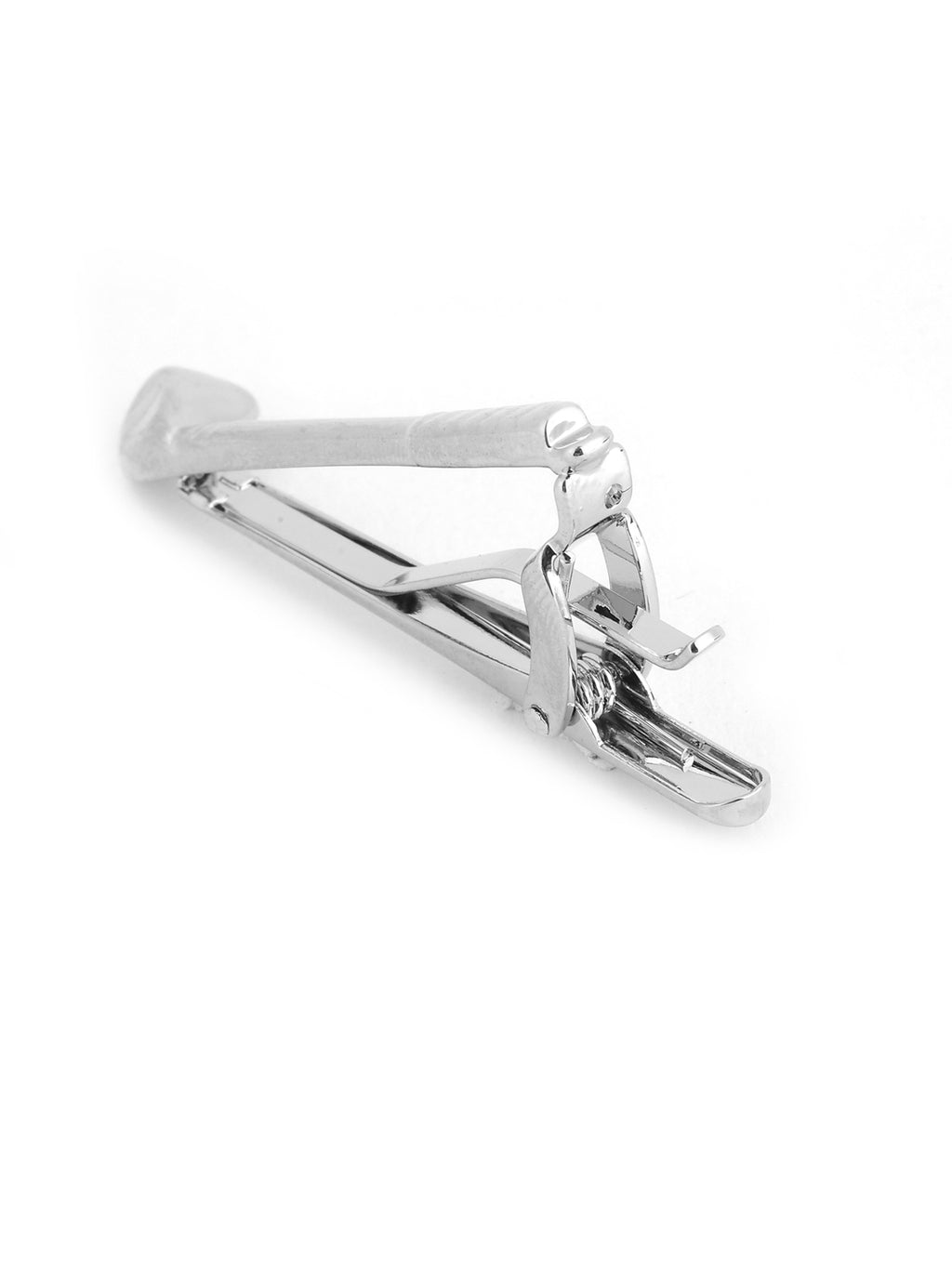 Alvaro Castagnino Men Silver Classic Tie Pin