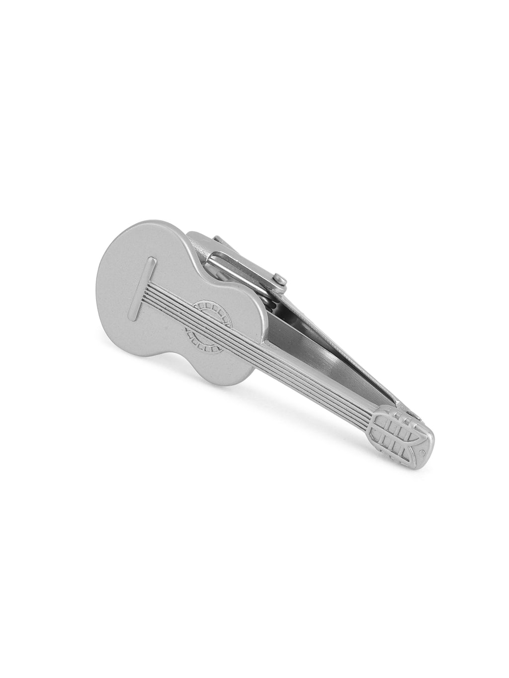 Alvaro Castagnino Men Grey Brass Classic Tie Pin