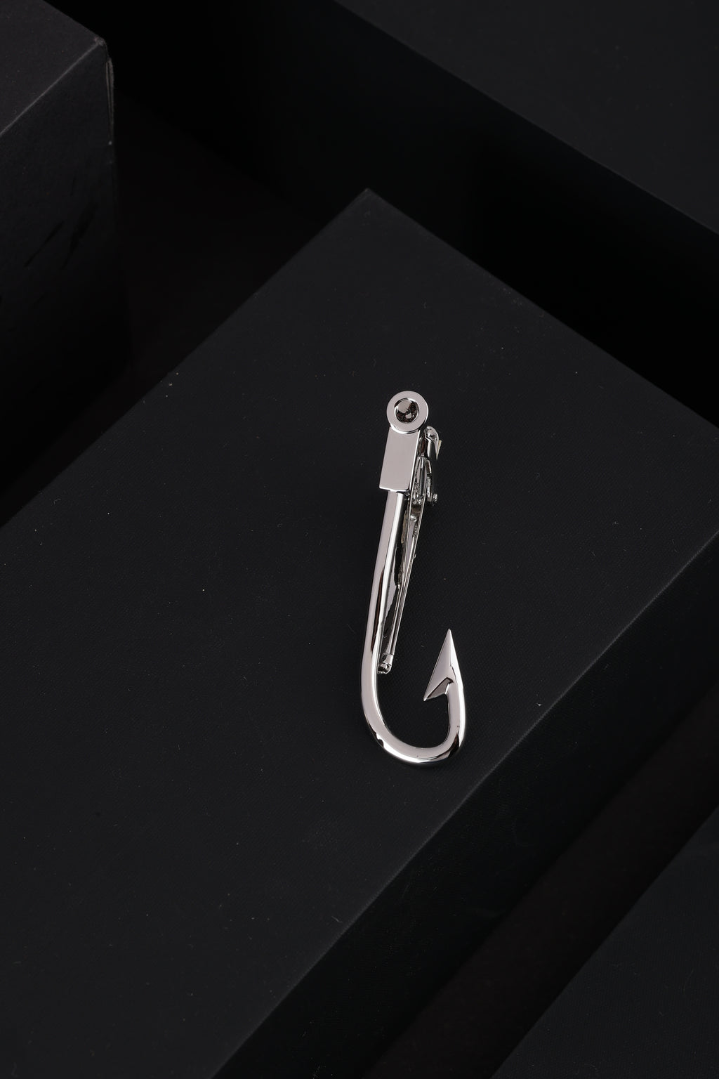 Alvaro Castagnino Men Silver Classic Tie Pin