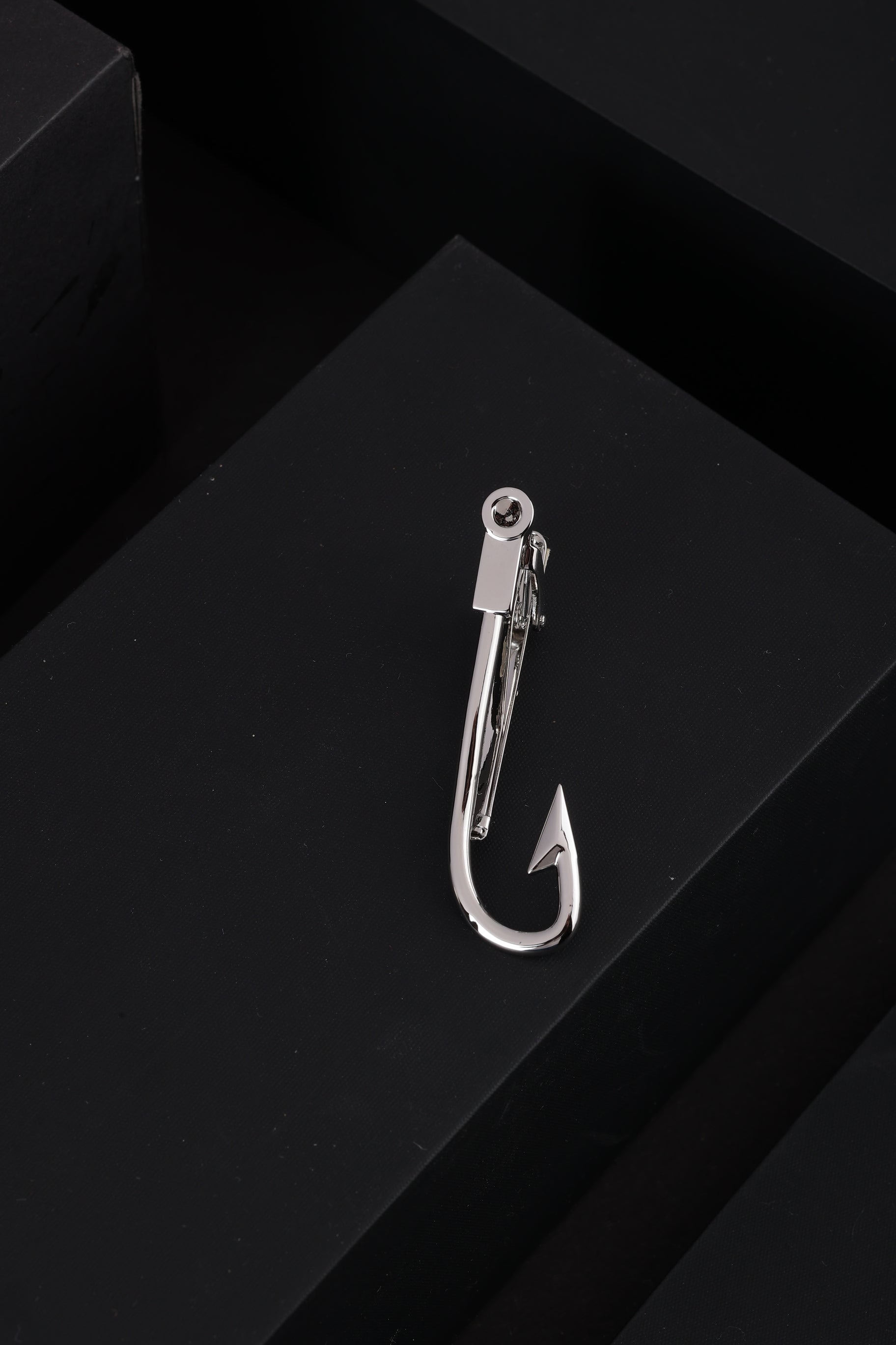 Alvaro Castagnino Men Silver Classic Tie Pin