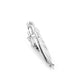 Alvaro Castagnino Men Silver Classic Tie Pin