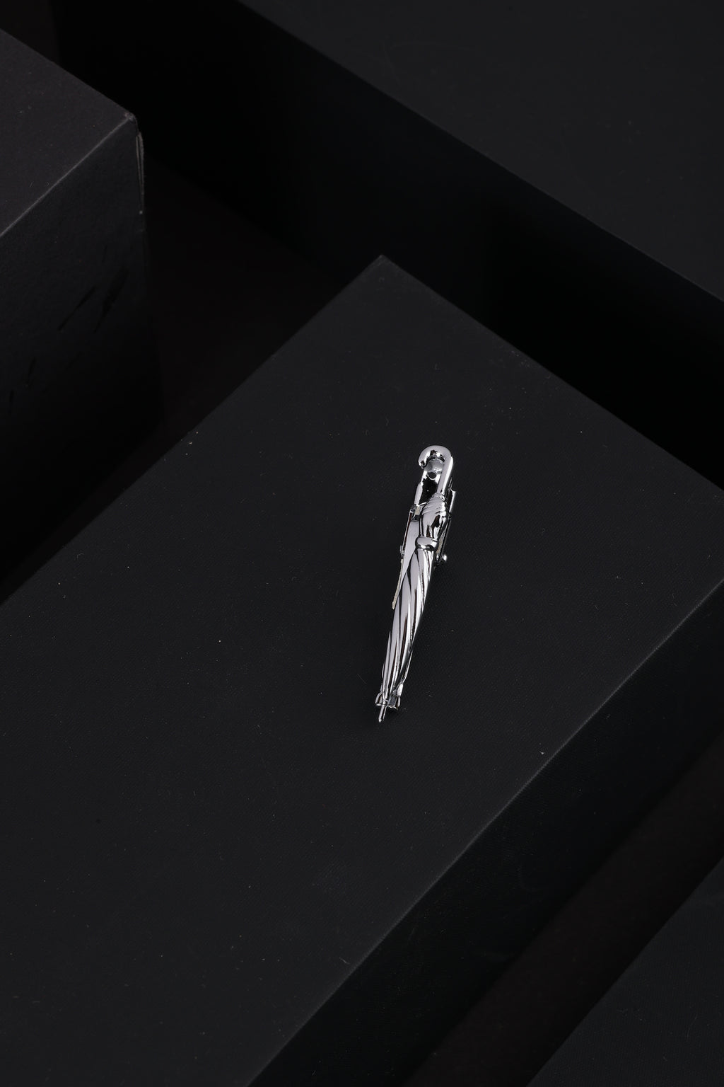 Alvaro Castagnino Men Silver Classic Tie Pin