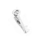 Alvaro Castagnino Men Silver Classic Brass Stylish Tie Pin