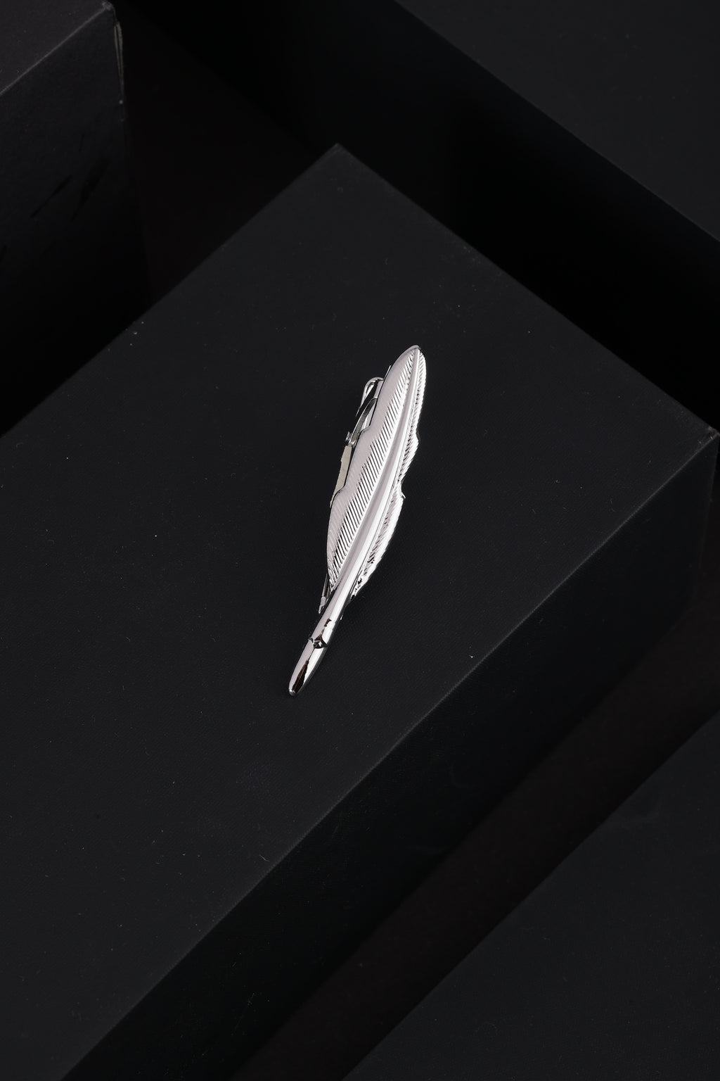 Alvaro Castagnino Men Silver Brass Classic Tie Pin