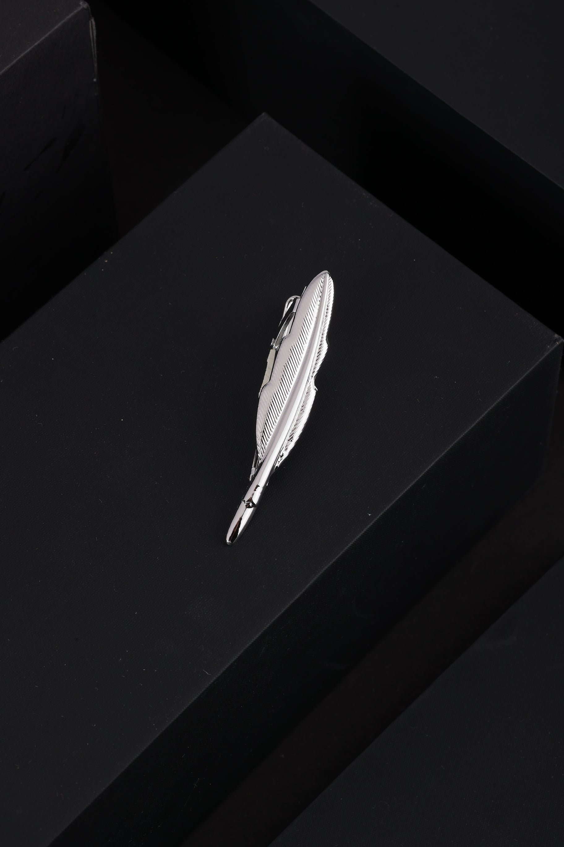 Alvaro Castagnino Men Silver Brass Classic Tie Pin