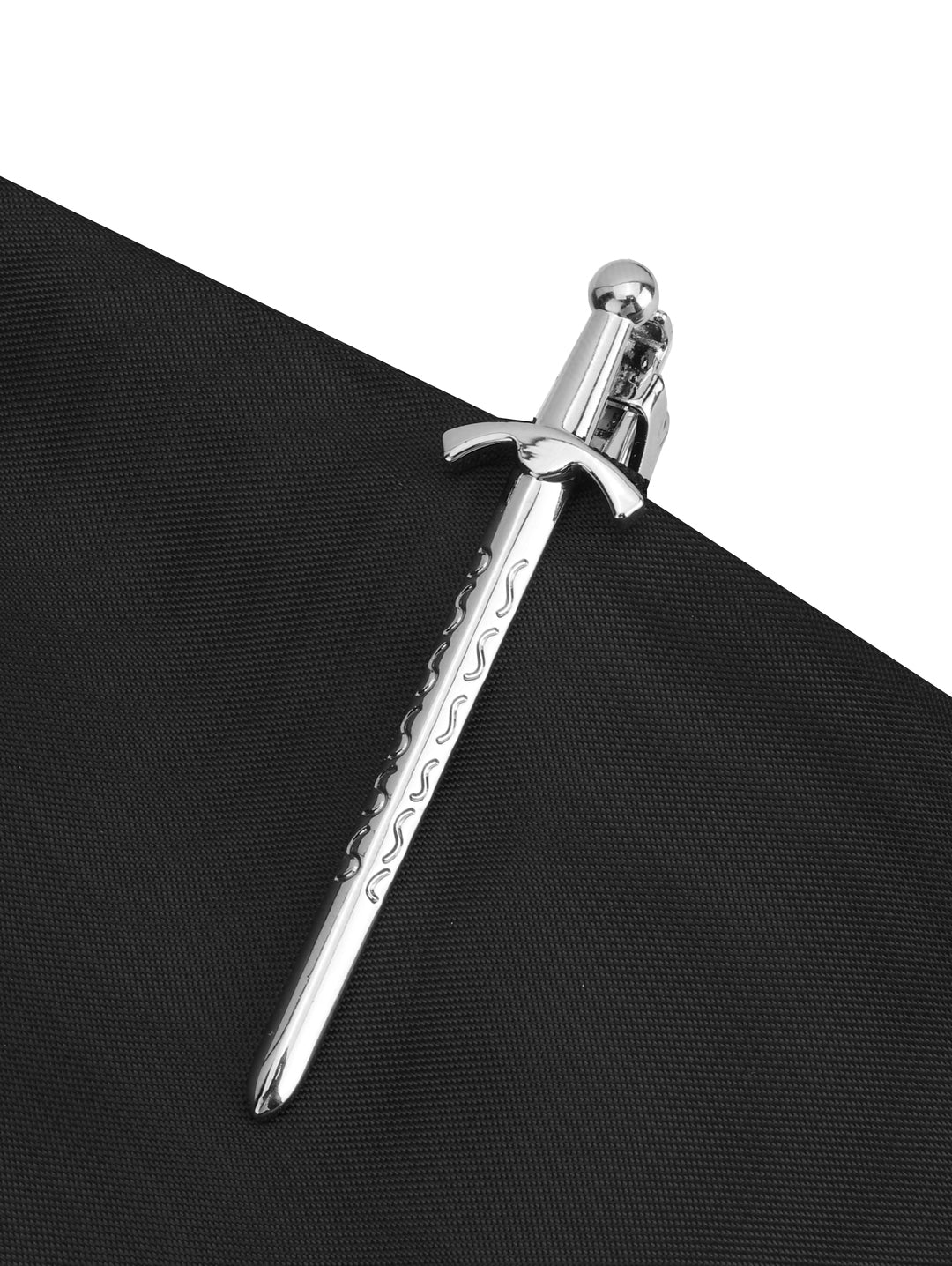 Alvaro Castagnino Men Silver Brass Classic Tie Pin