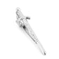 Alvaro Castagnino Men Silver Brass Classic Tie Pin