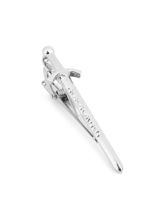 Alvaro Castagnino Men Silver Brass Classic Tie Pin