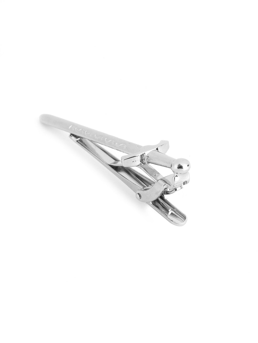 Alvaro Castagnino Men Silver Brass Classic Tie Pin