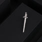 Alvaro Castagnino Men Silver Brass Classic Tie Pin
