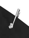 Alvaro Castagnino Men Silver Classic Tie Pin