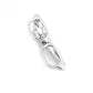 Alvaro Castagnino Men Silver Brass Classic Tie Pin