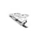 Alvaro Castagnino Men Silver Brass Classic Tie Pin