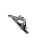 Alvaro Castagnino Men Grey Brass Classic Tie Pin