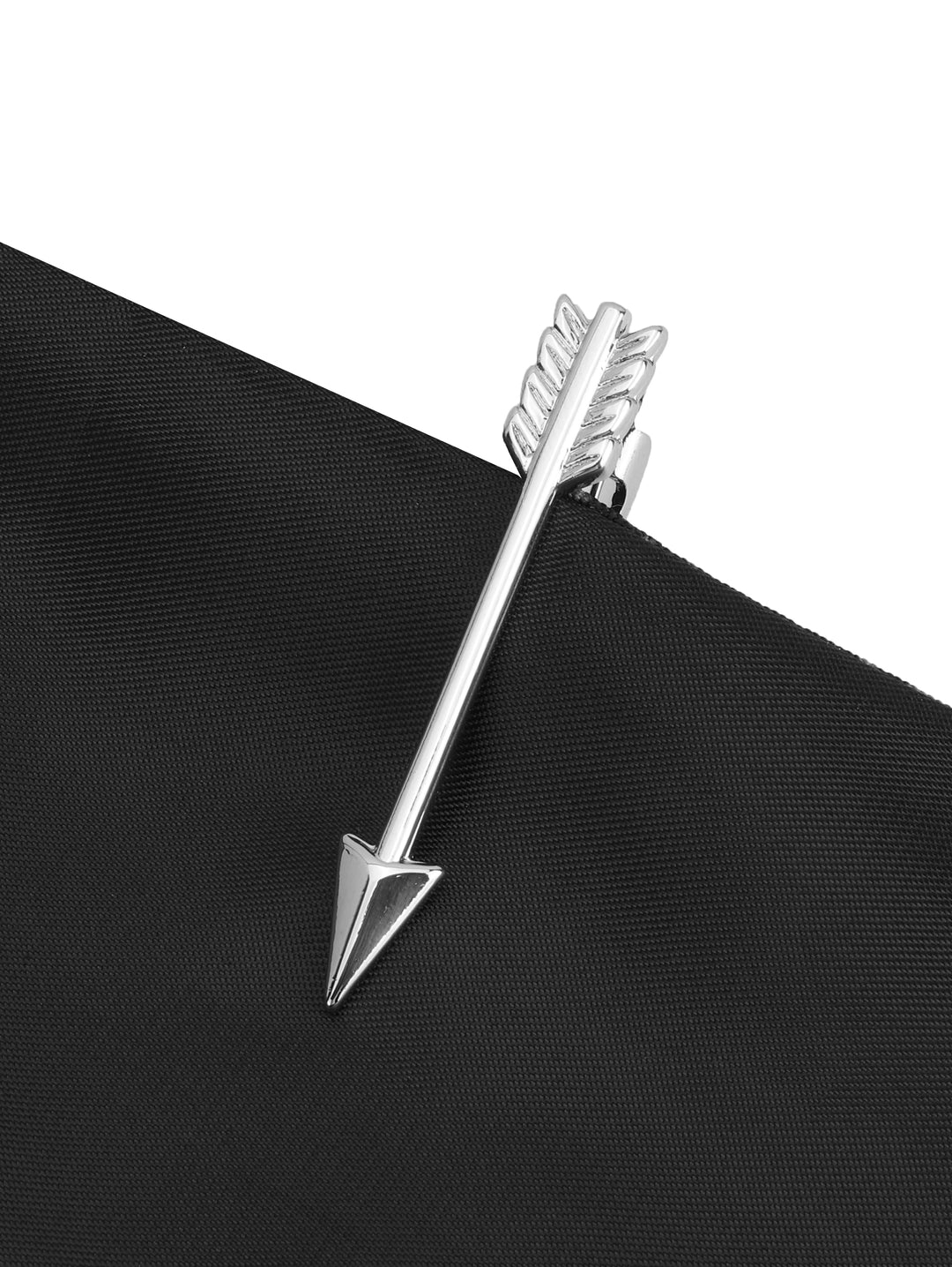 Alvaro Castagnino Men Silver Brass Classic Tie Pin
